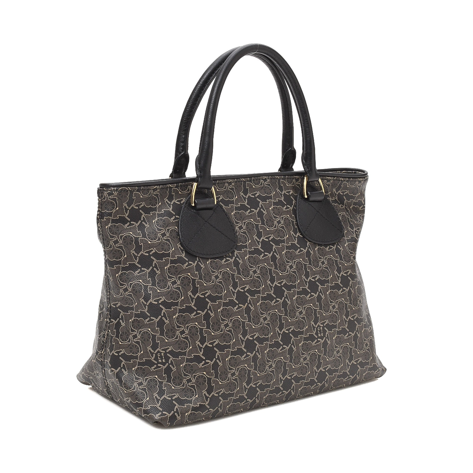 Multi Coated Canvas Handbag