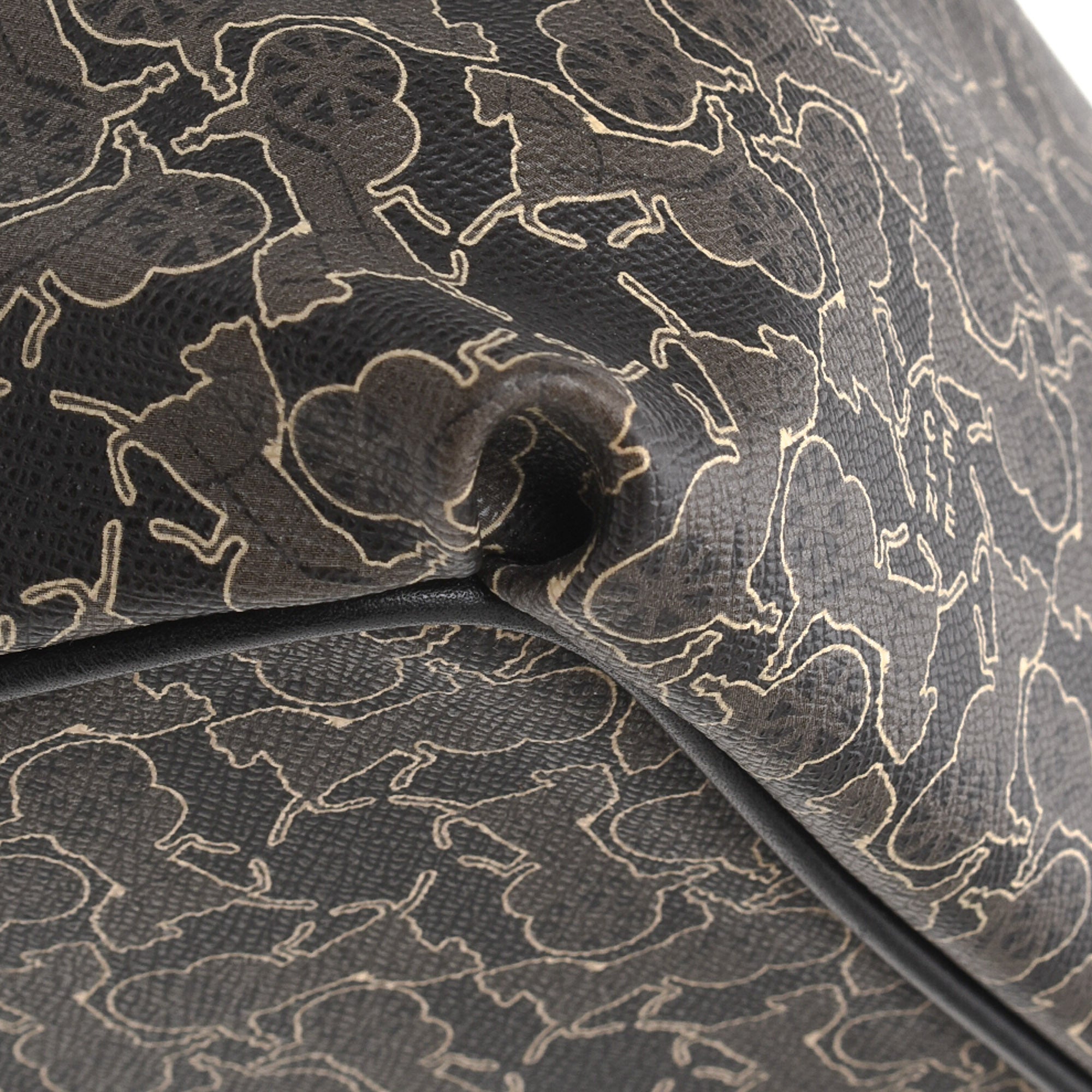 Multi Coated Canvas Handbag