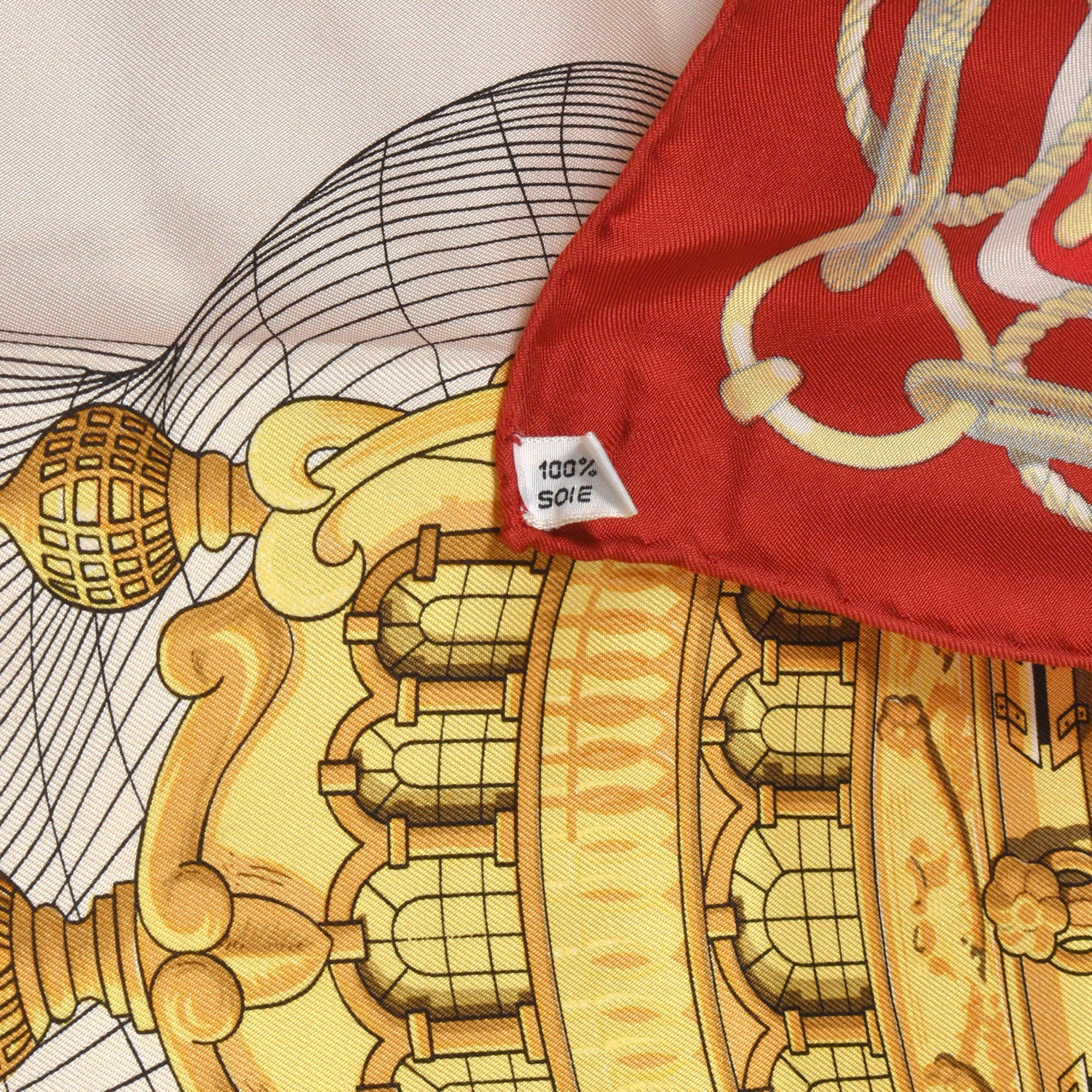 Chateaux D'arriere Silk Scarf