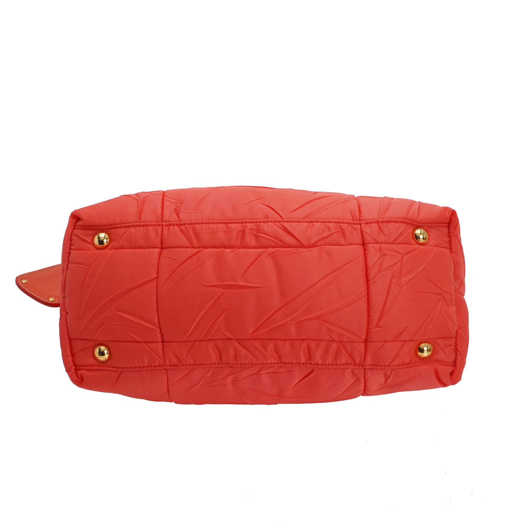 Coral Tessuto Tote Bag