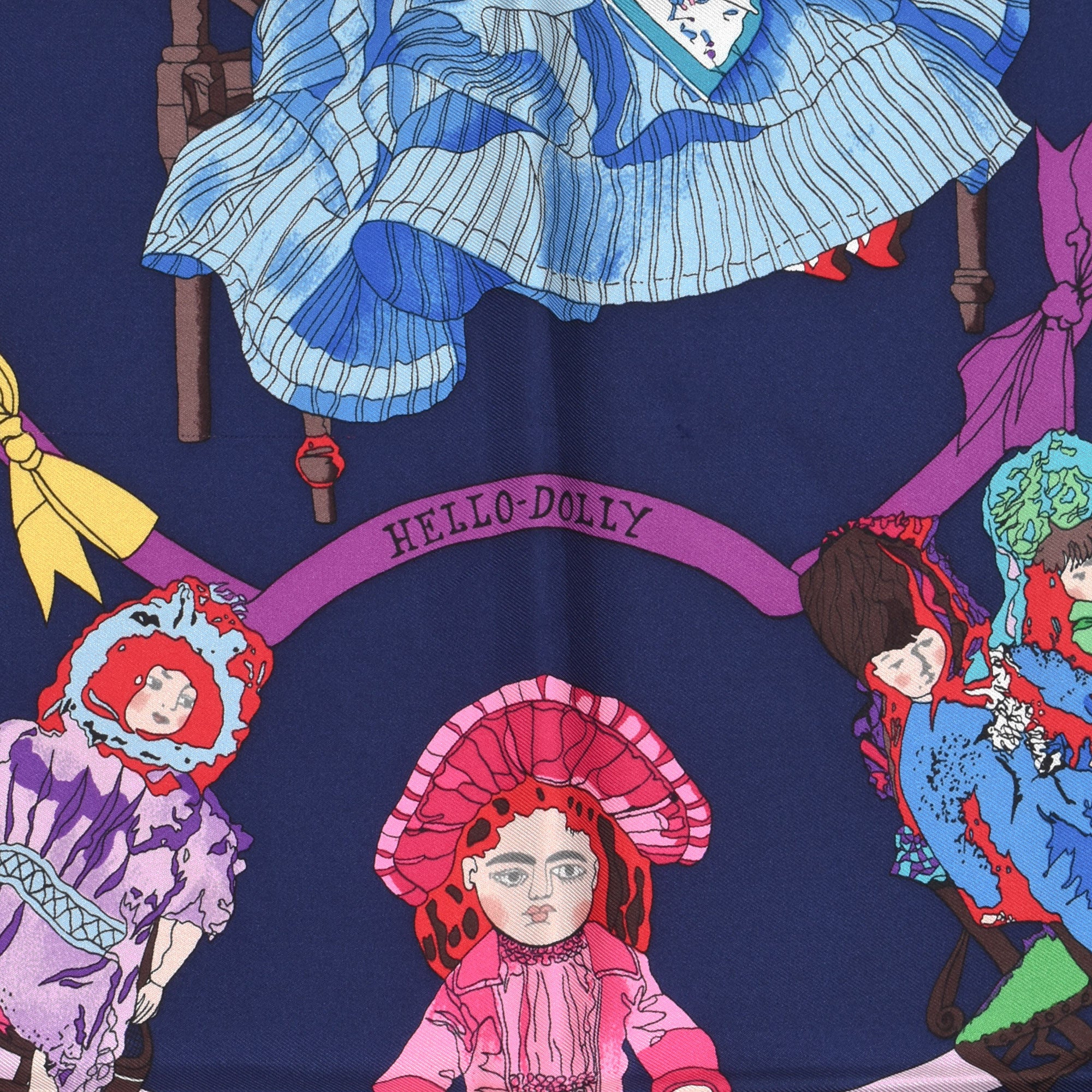 Hello Dolly Multi Silk Scarf