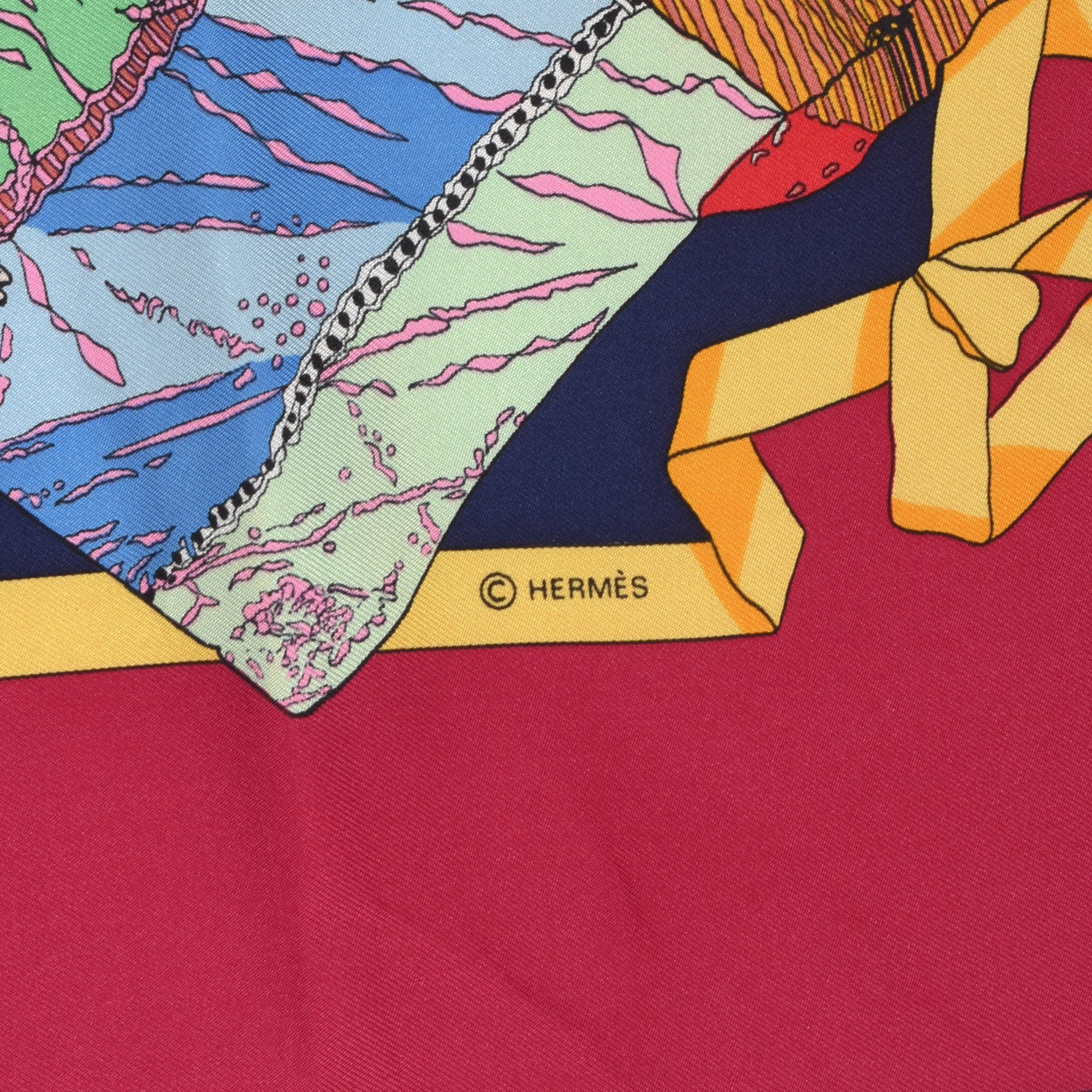 Hello Dolly Multi Silk Scarf