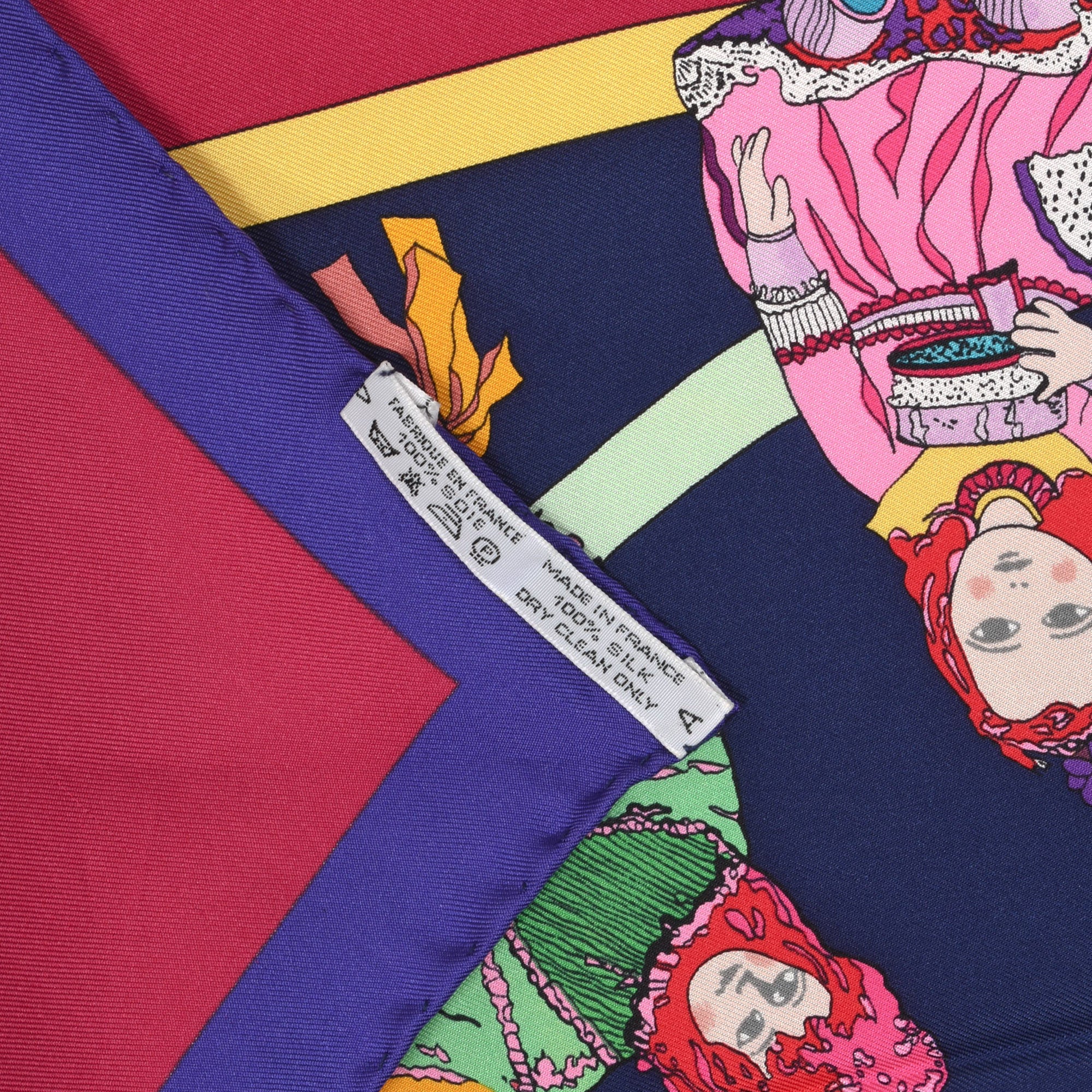 Hello Dolly Multi Silk Scarf