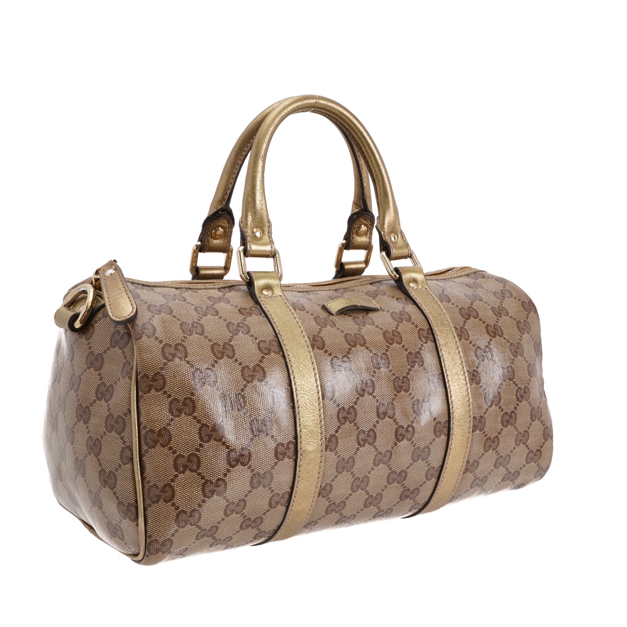 GG Crystal Boston Bag