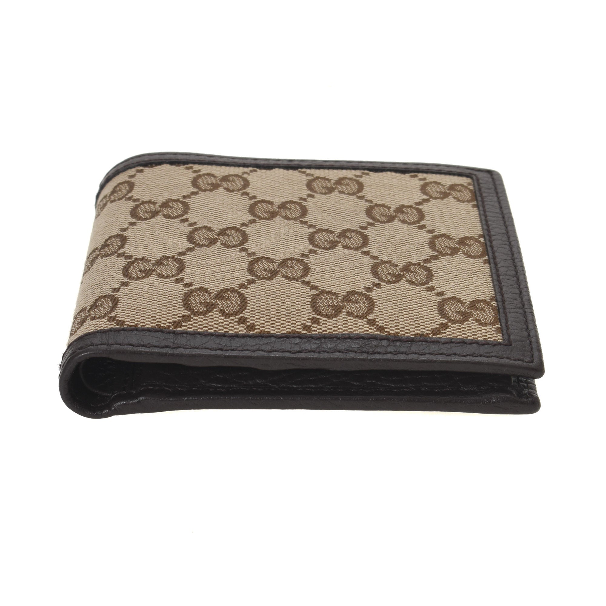 GG Canvas Bi-Fold Wallet