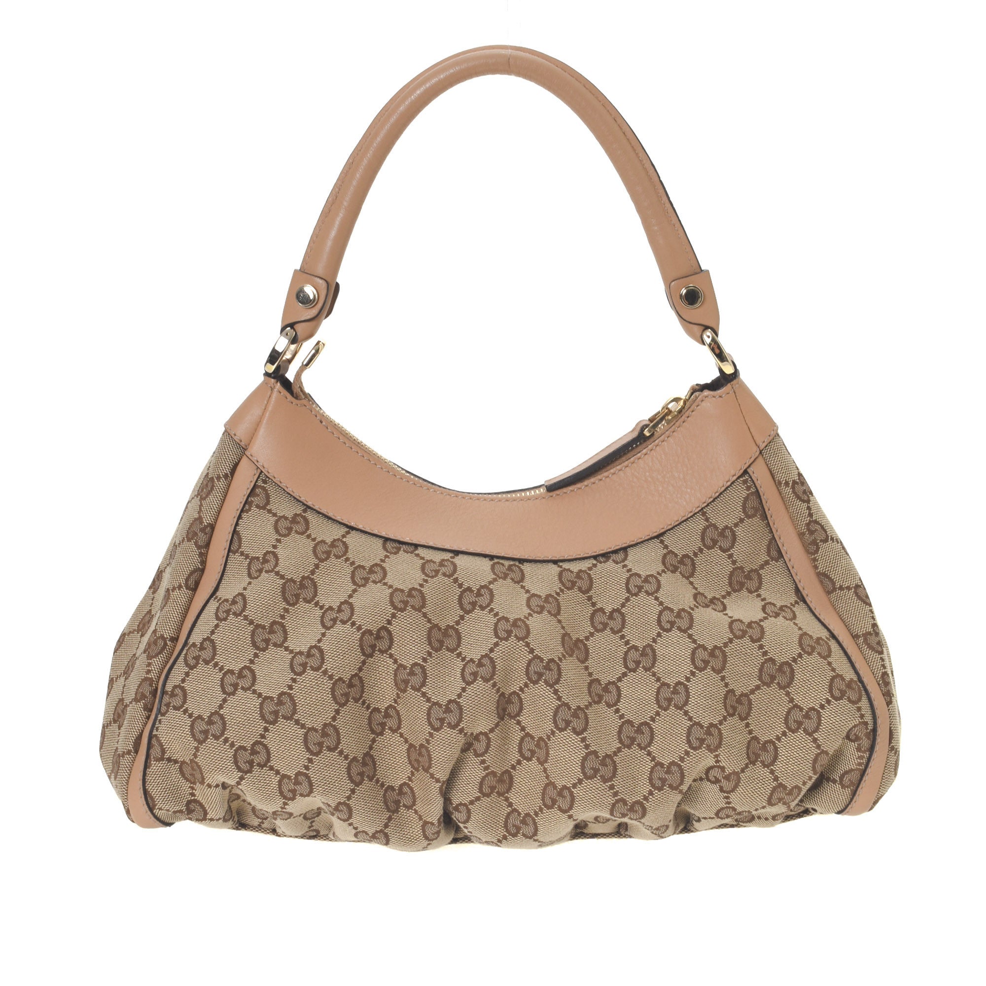 GG Canvas D-Gold Hobo Bag