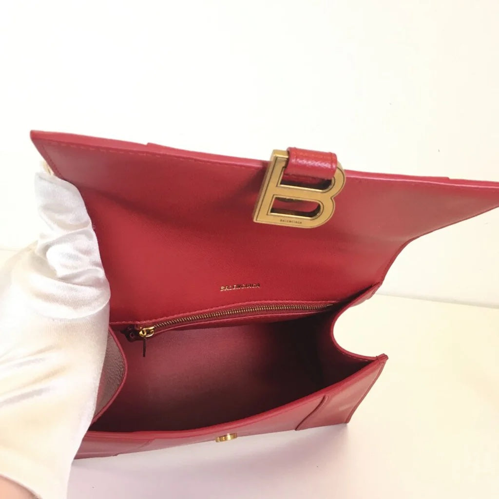 Red Hourglass Crossbody