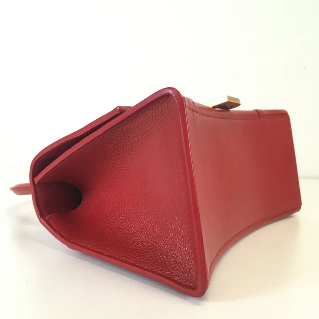 Red Hourglass Crossbody