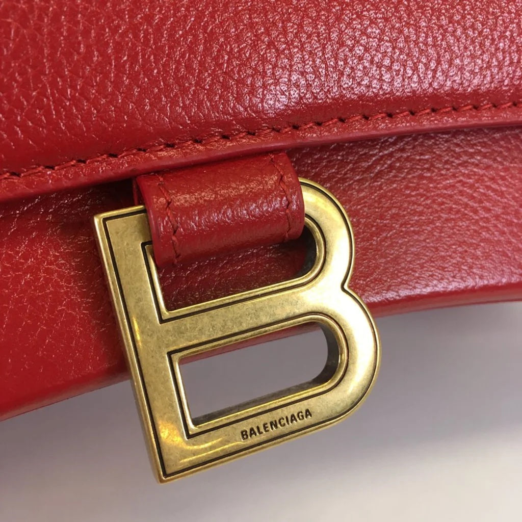 Red Hourglass Crossbody