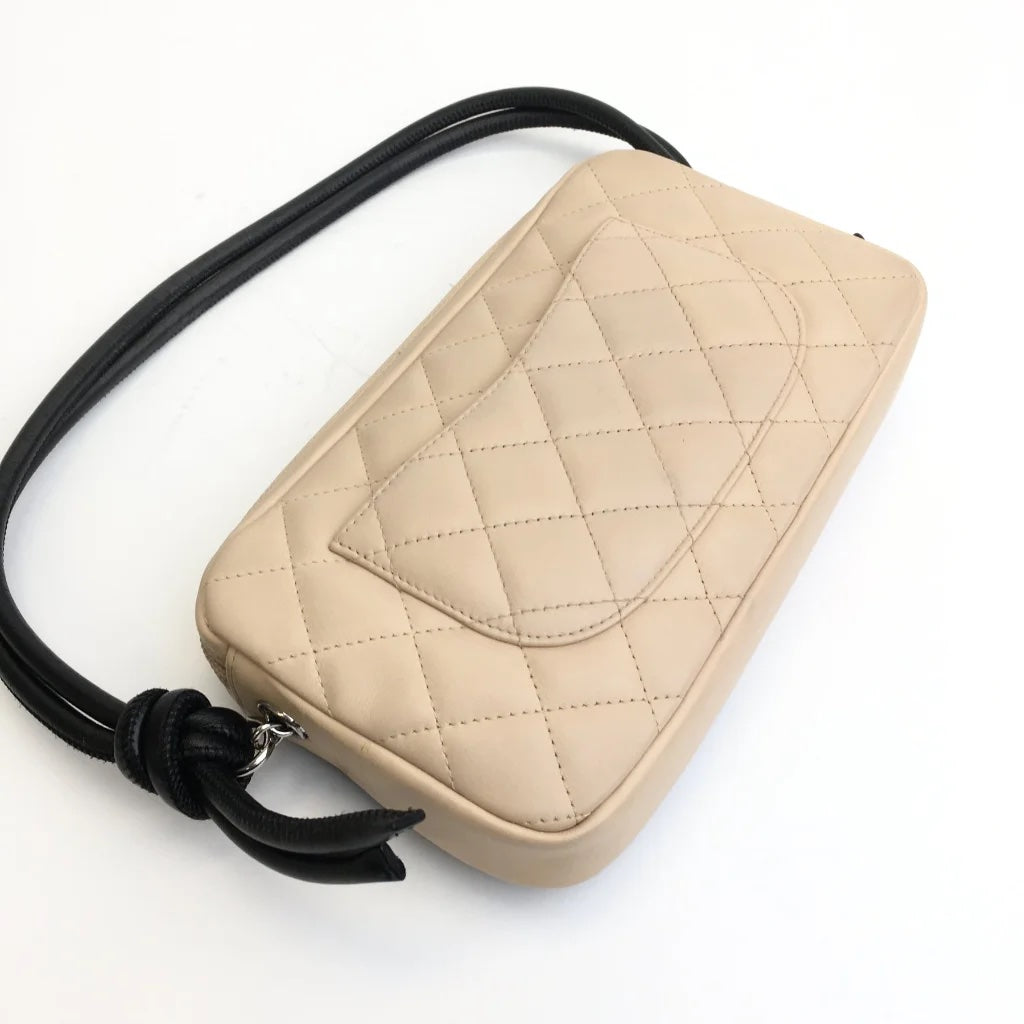 Beige/Black Cambon Shoulder bag