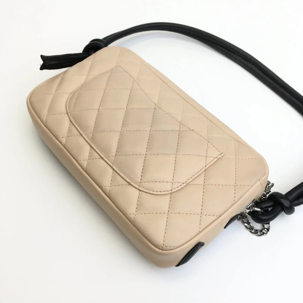 Beige/Black Cambon Shoulder bag