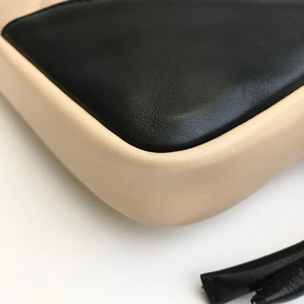 Beige/Black Cambon Shoulder bag