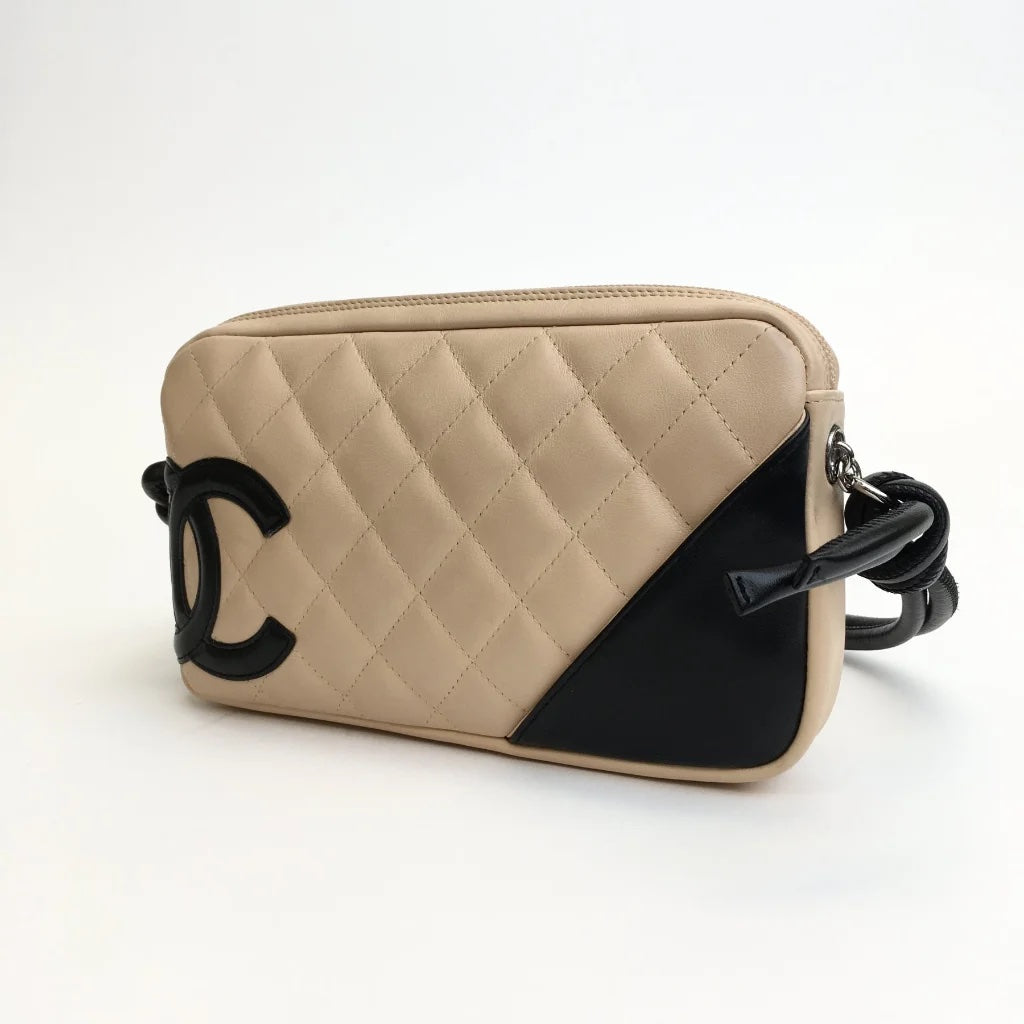 Beige/Black Cambon Shoulder bag