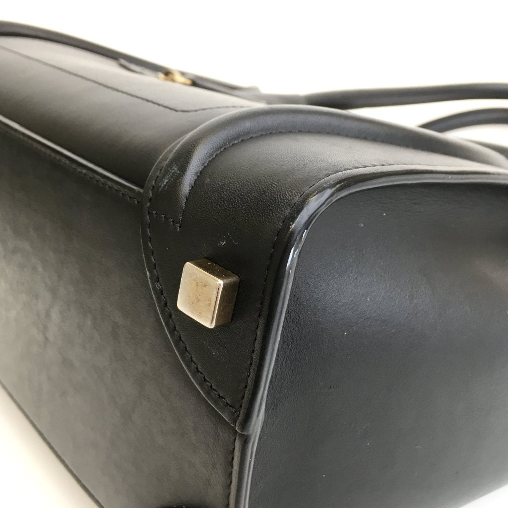 Black Luggage Tote