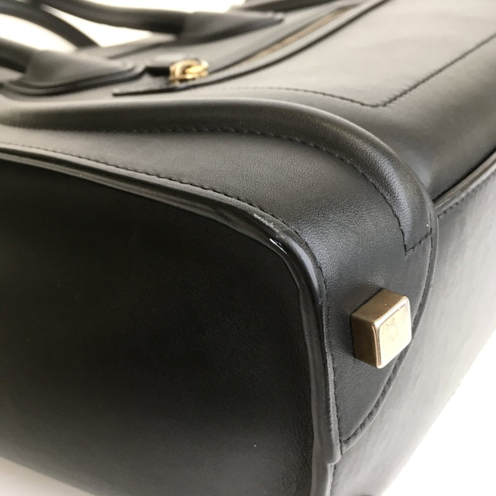 Black Luggage Tote