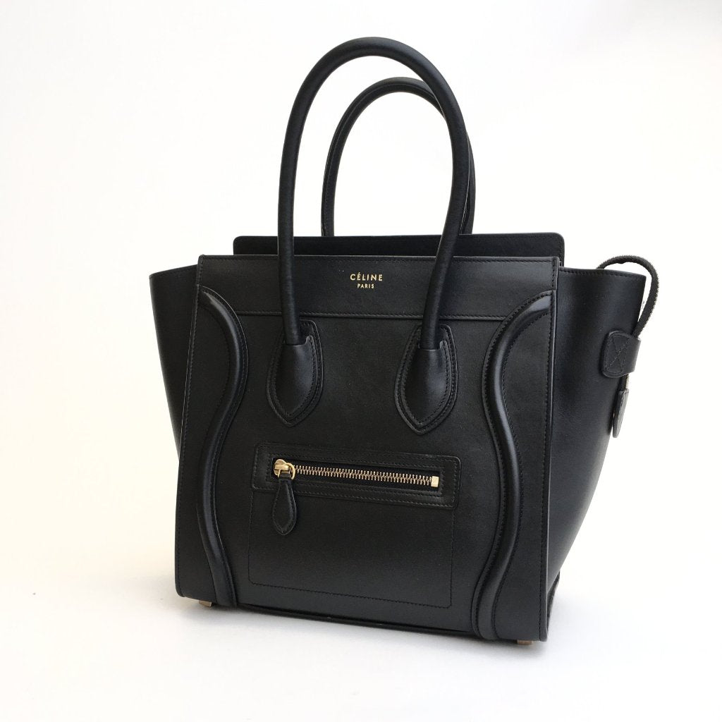 Black Luggage Tote