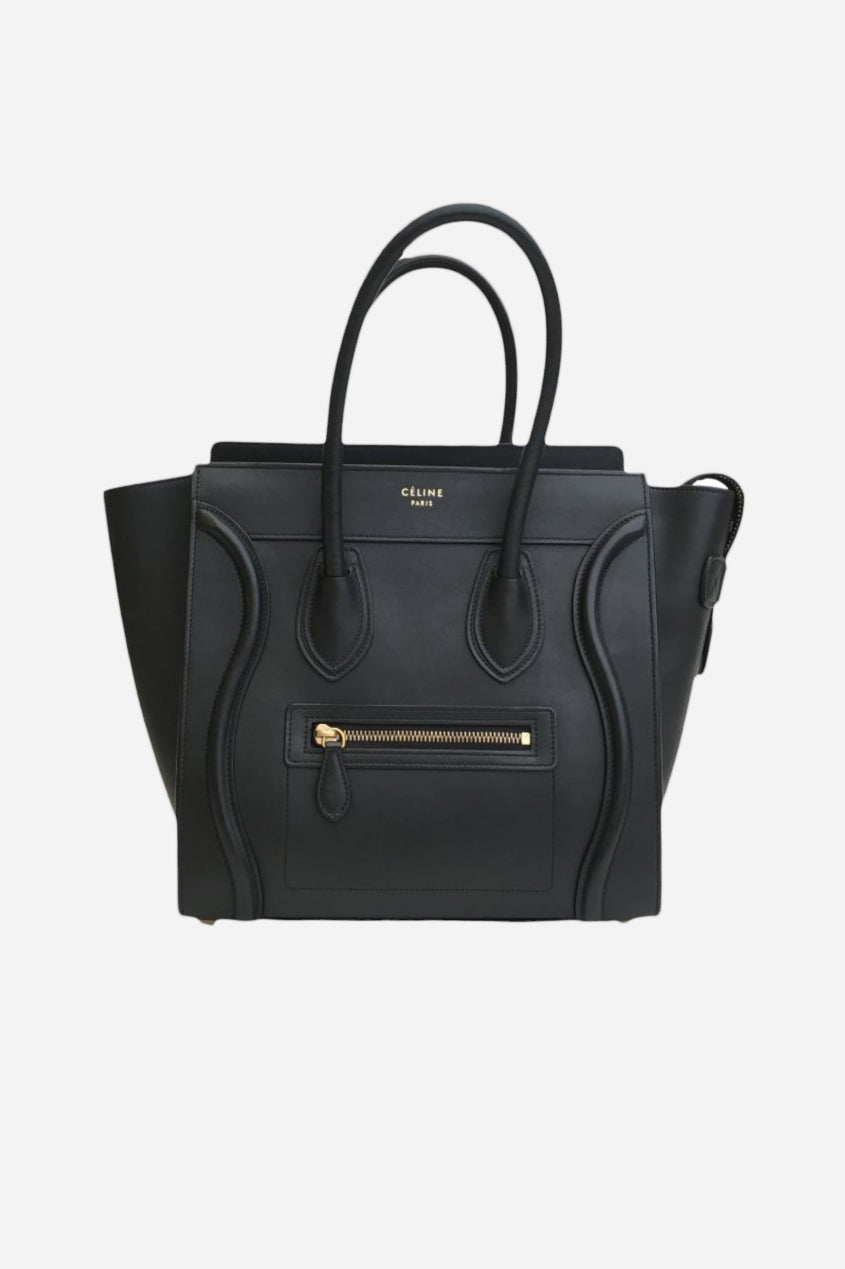 Black Luggage Tote