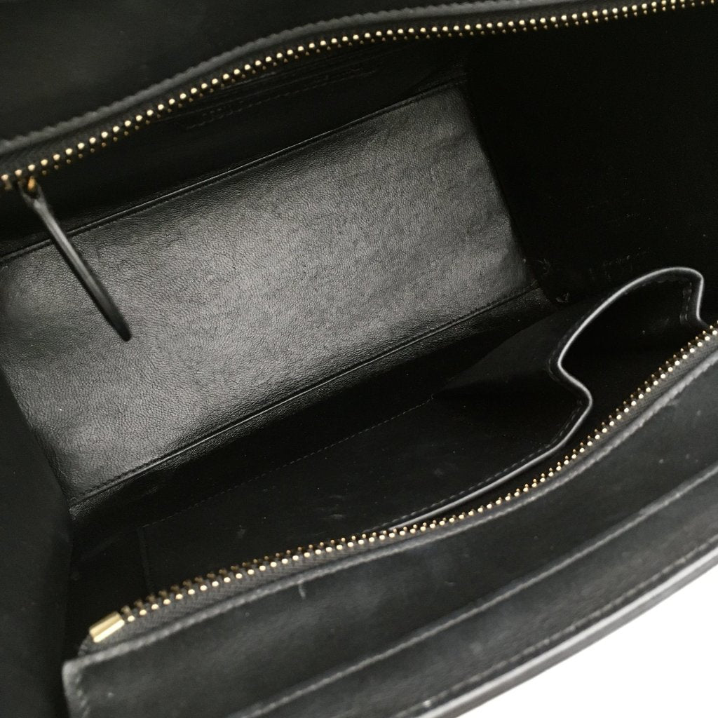 Black Luggage Tote