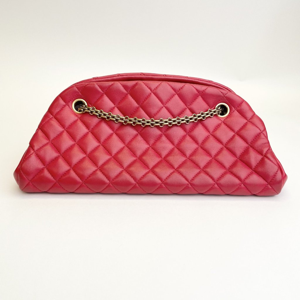 Red Quilted Mademoiselle bag