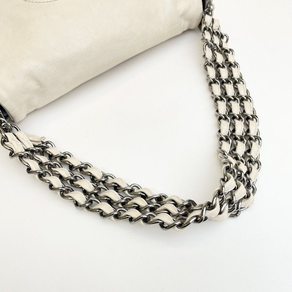 Ivory CC Seasonal Flap Bag
