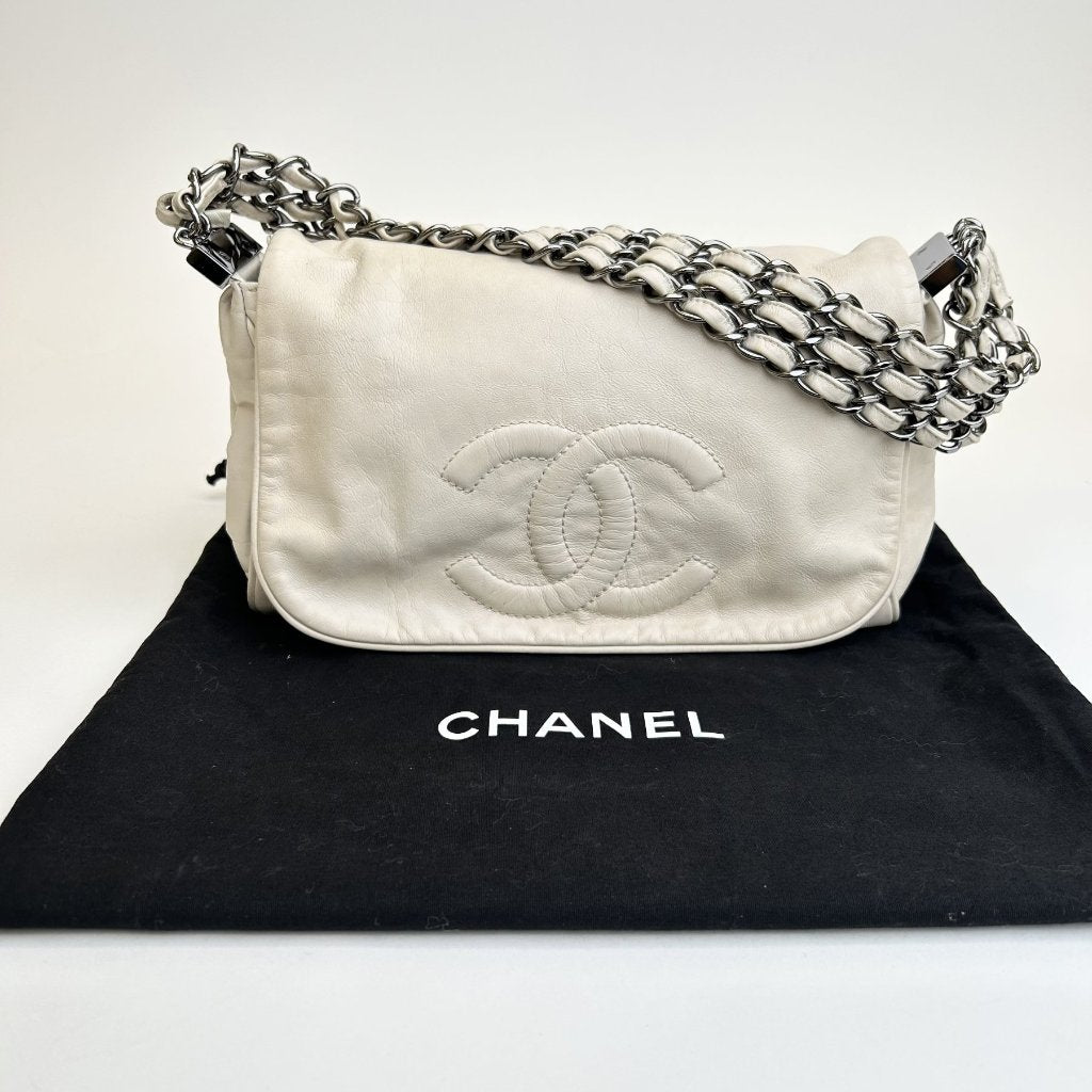 Ivory CC Seasonal Flap Bag