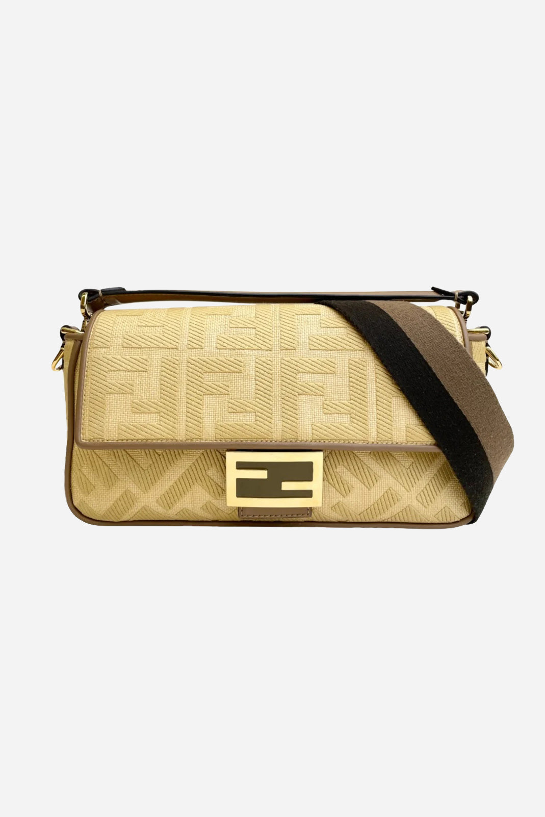 Raffia Vitello Baguette