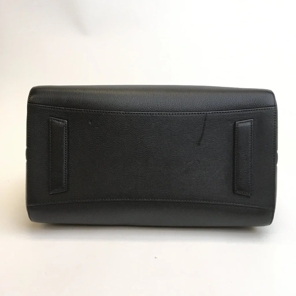 Black Leather Medium Antigona