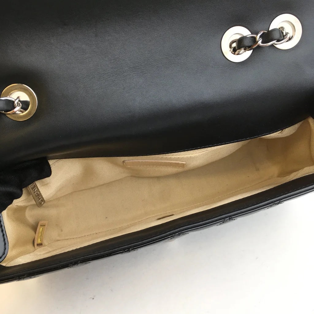 Black Patent Coco Boy Flap