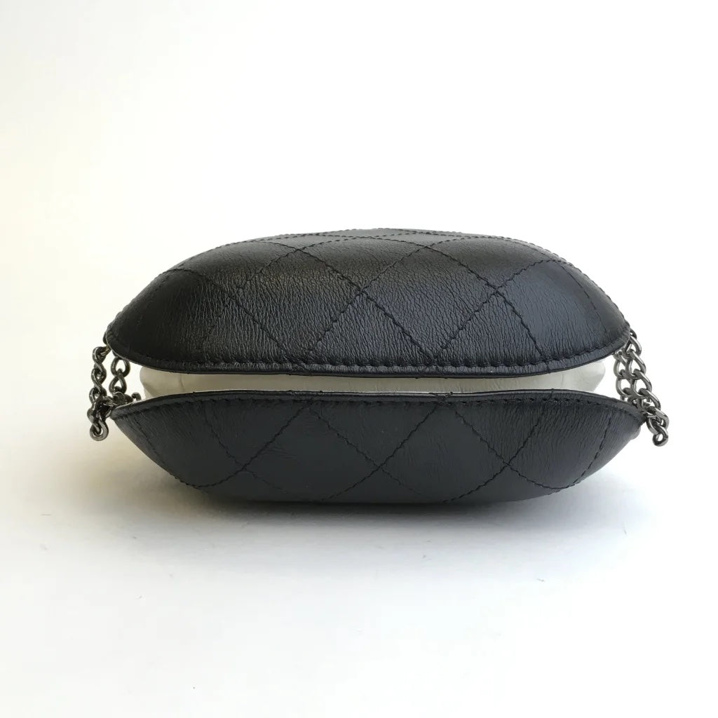 Black & White CC Bucket Bag