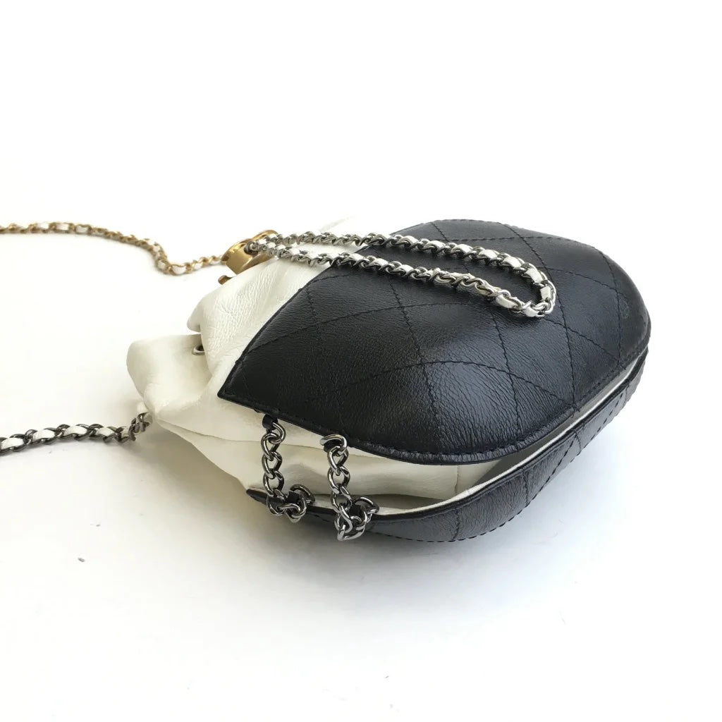 Black & White CC Bucket Bag