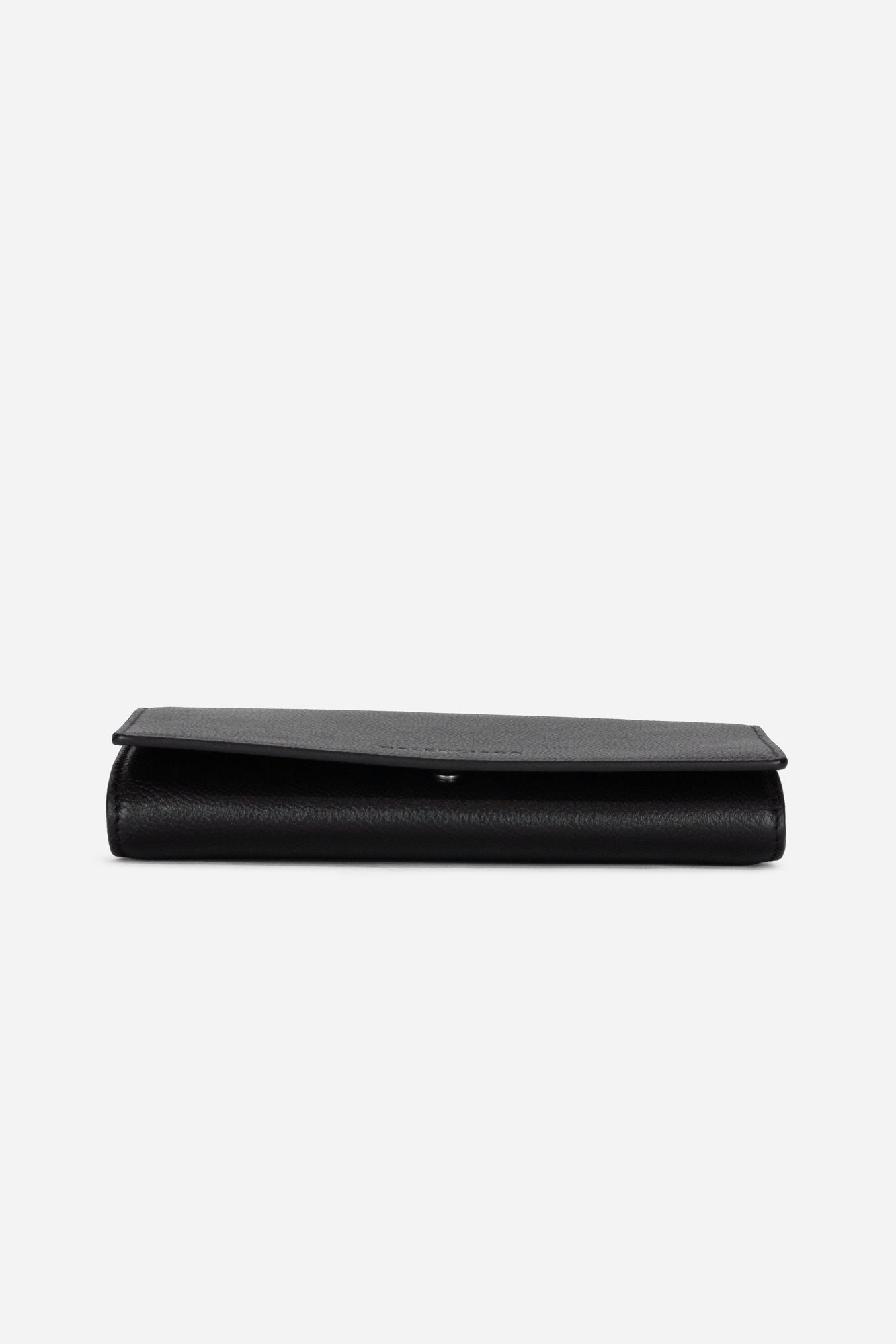 Black Iconic BB Chain Wallet Clutch