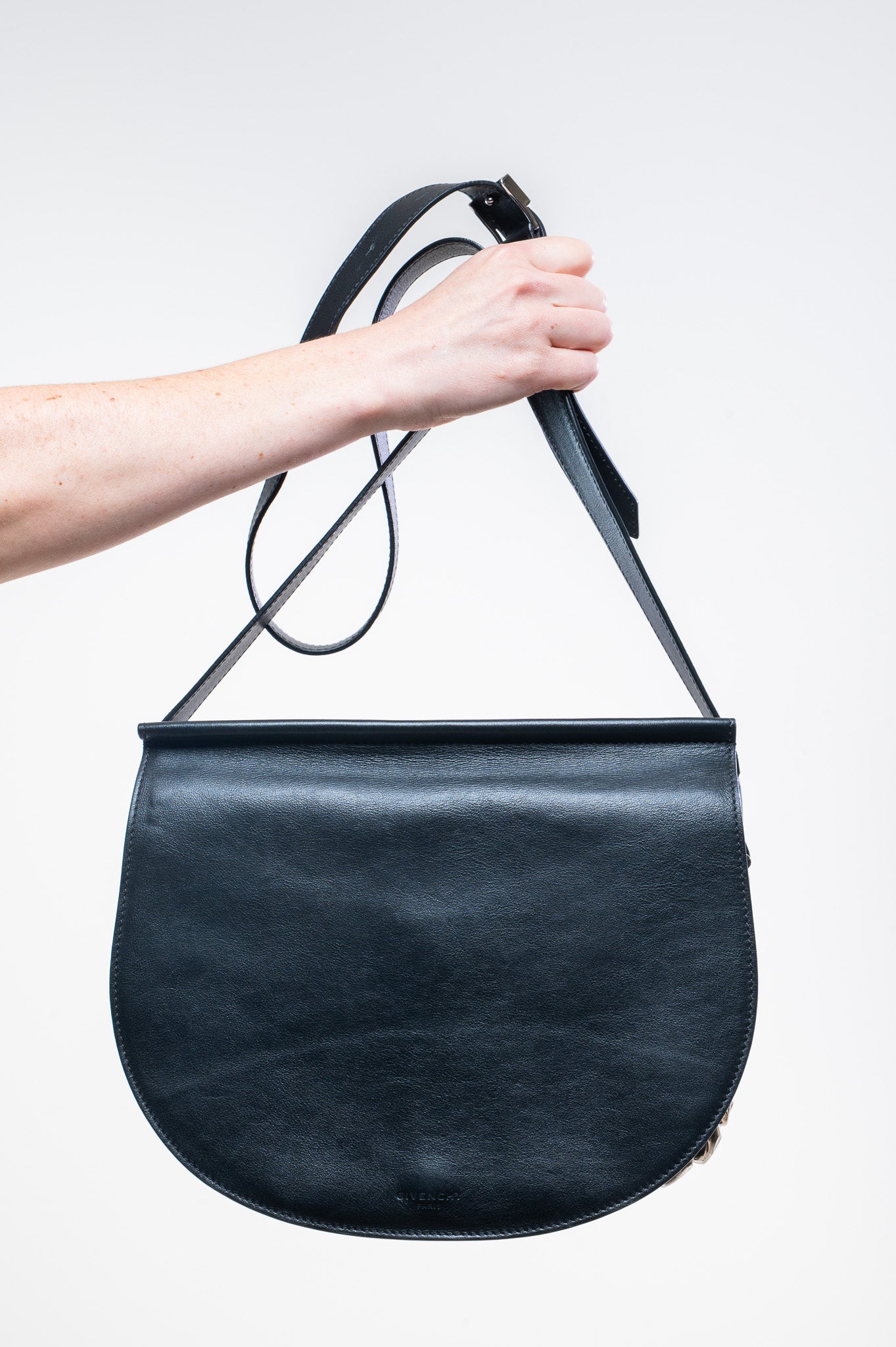 Givenchy Black Medium Infinity Crossbody Bag Good Condition