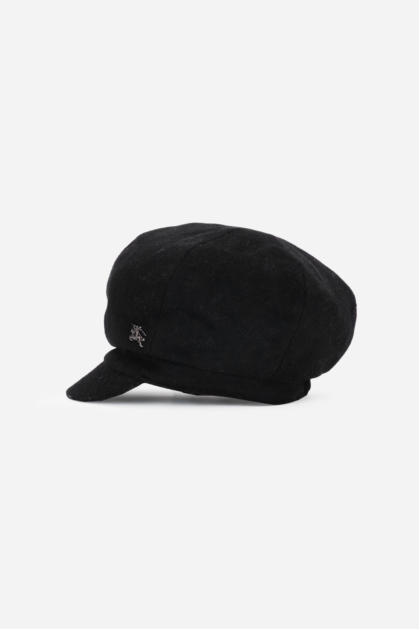 Black Wool Brimmed Hat