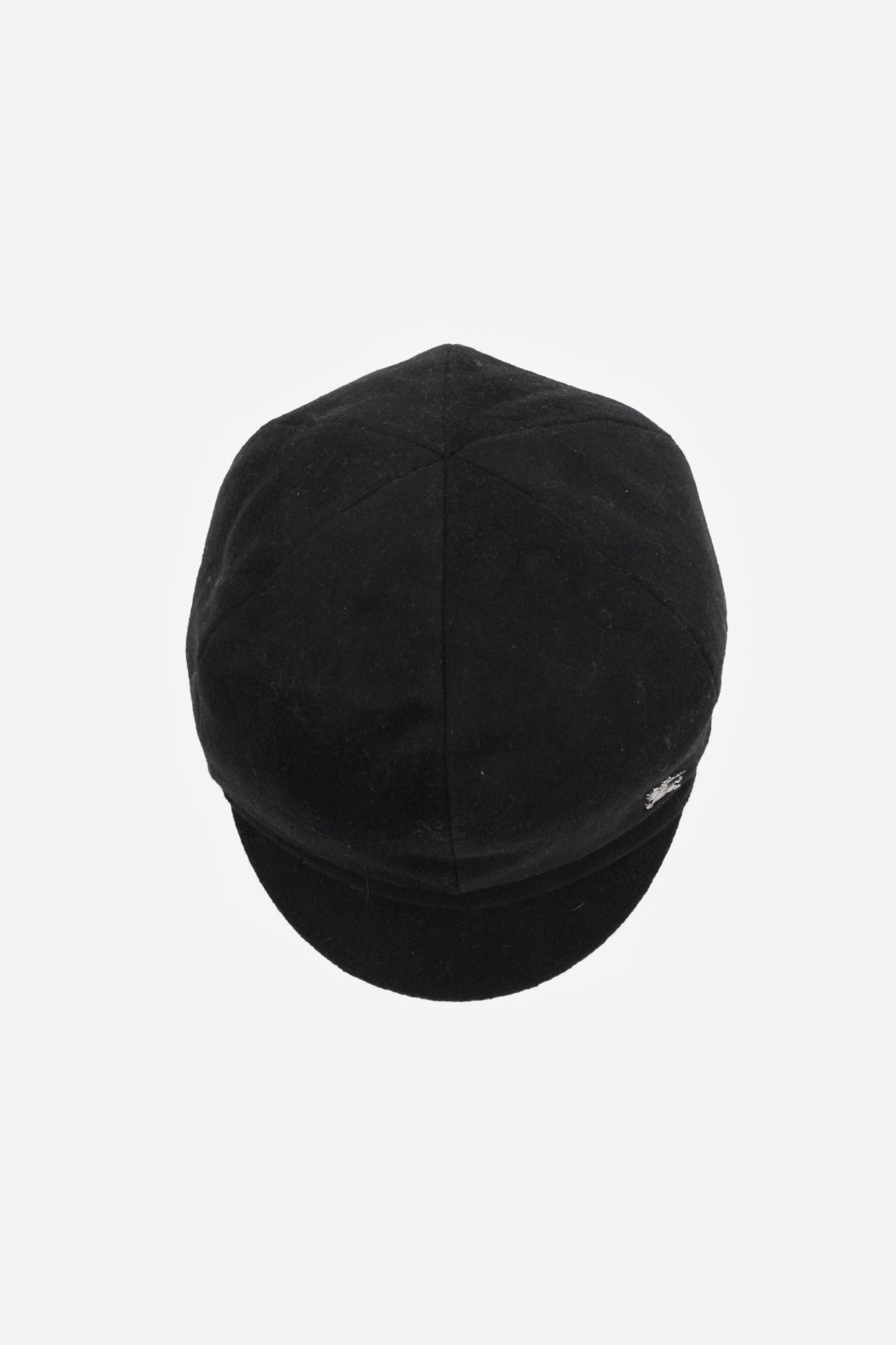 Black Wool Brimmed Hat