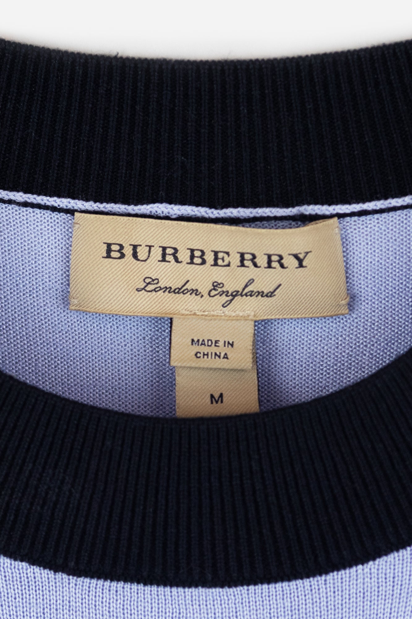 Light Blue Knit T-Shirt