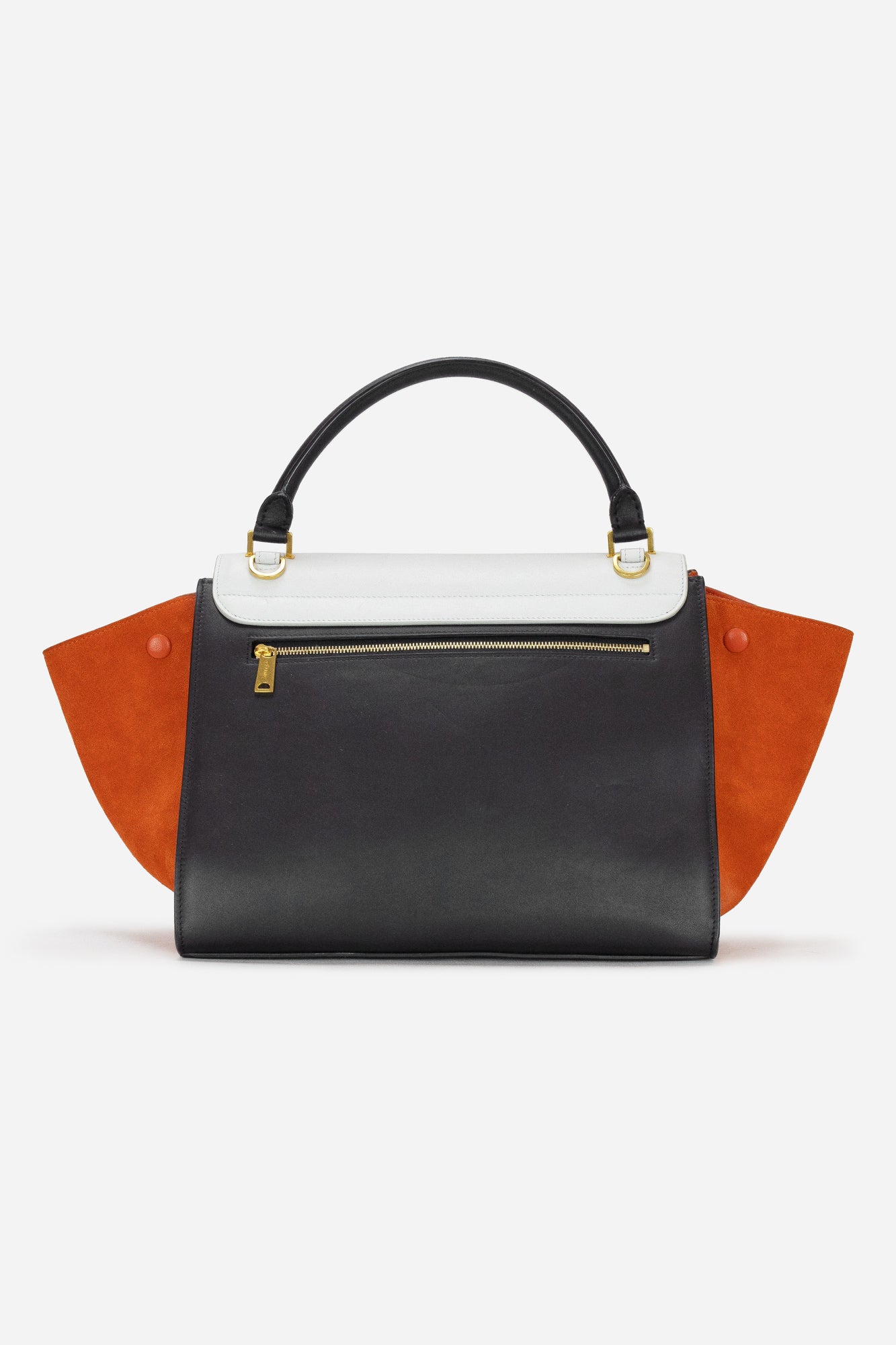 Burnt Orange Trapeze Bag