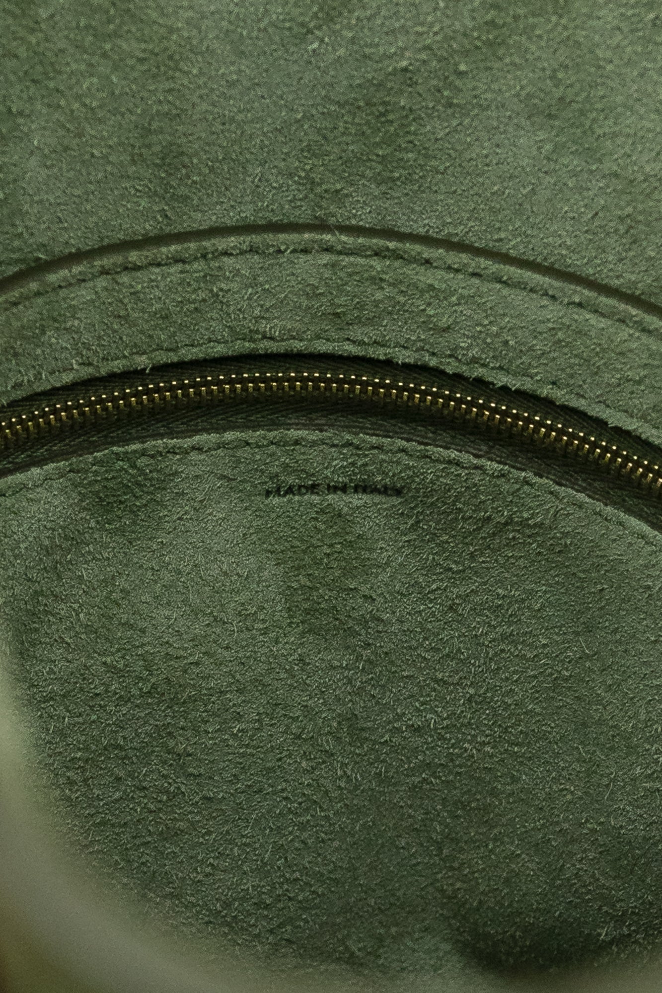 Khaki Sangle Bucket Bag
