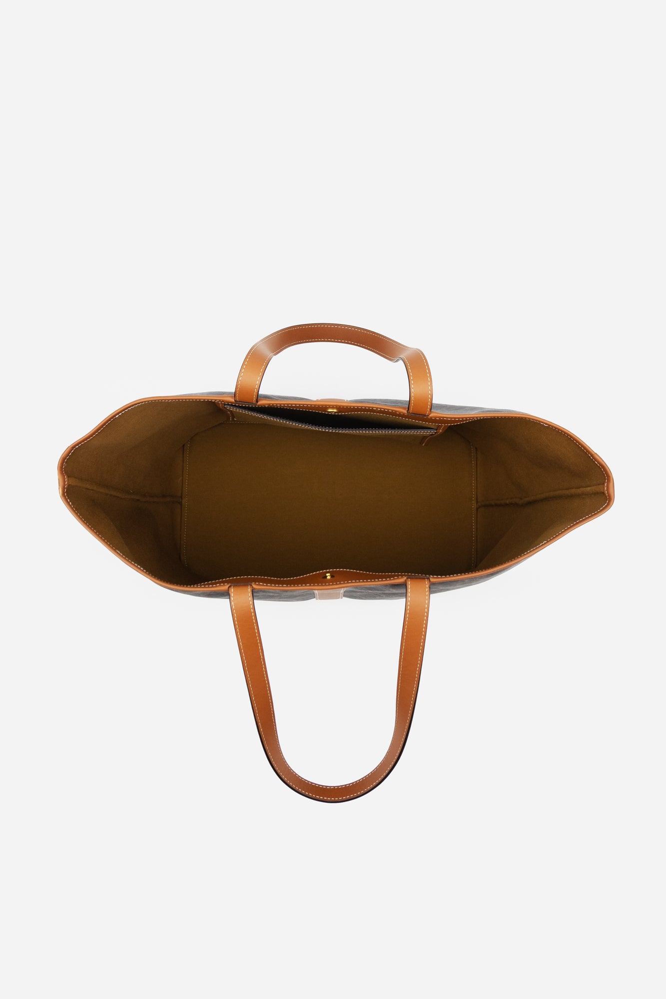 MEDIUM CABAS SHOPPING TRIOMPHE CANVAS BAG