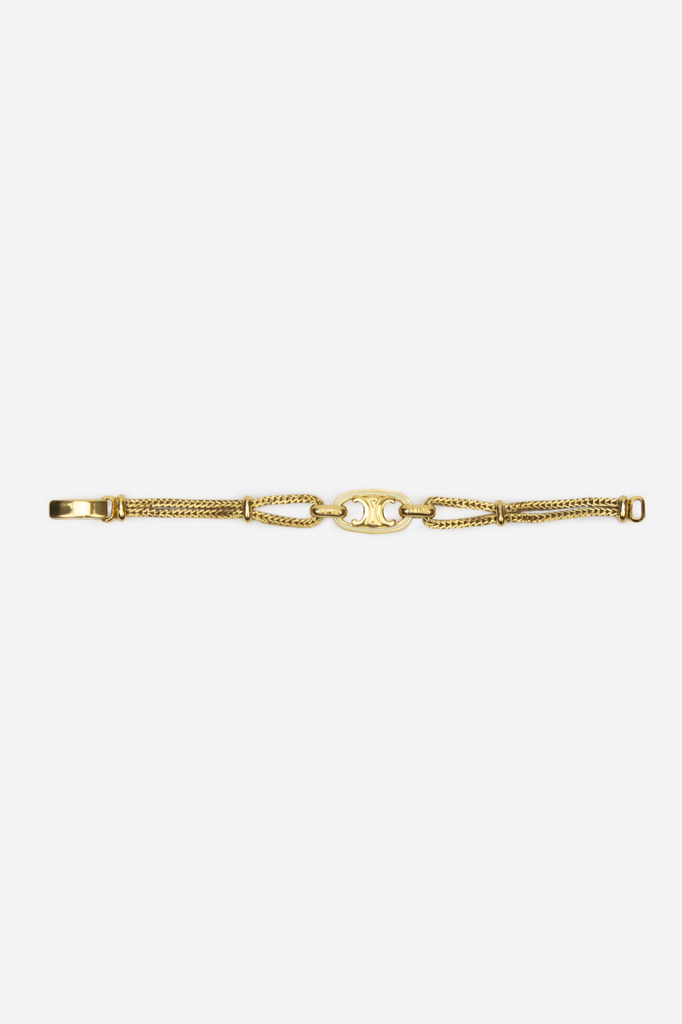 Vintage Macadam Gold Cable Bracelet