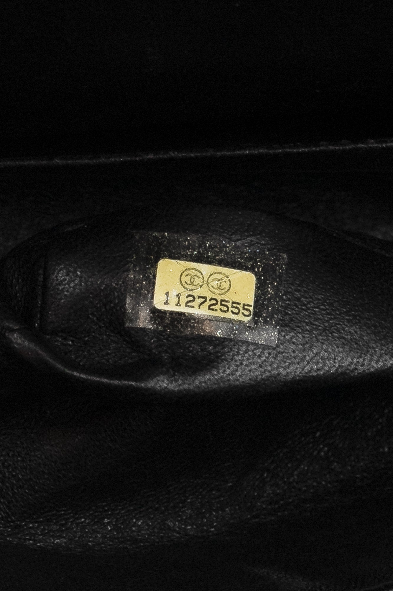 Black Leather Medium Classic Double Flap Bag