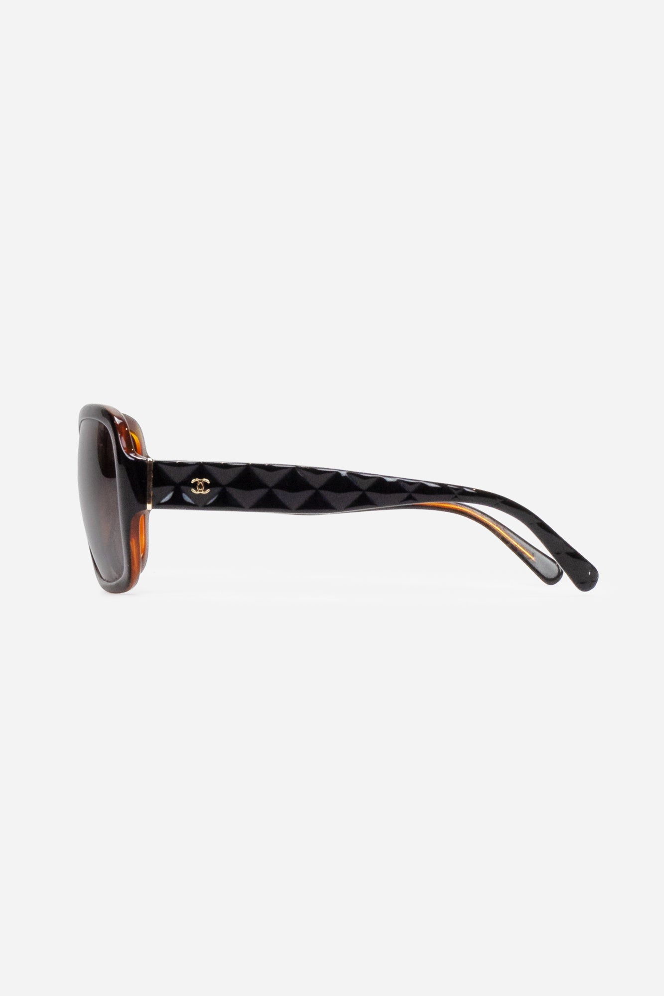 Brown Square Frame Sunglasses