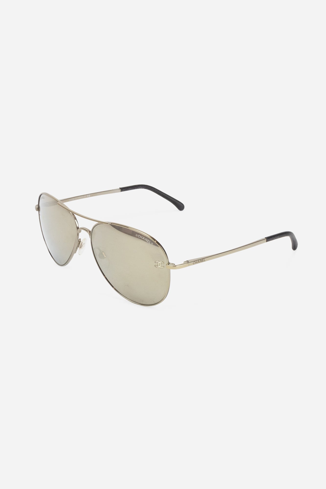 Metallic Pilot Aviators Sunglasses