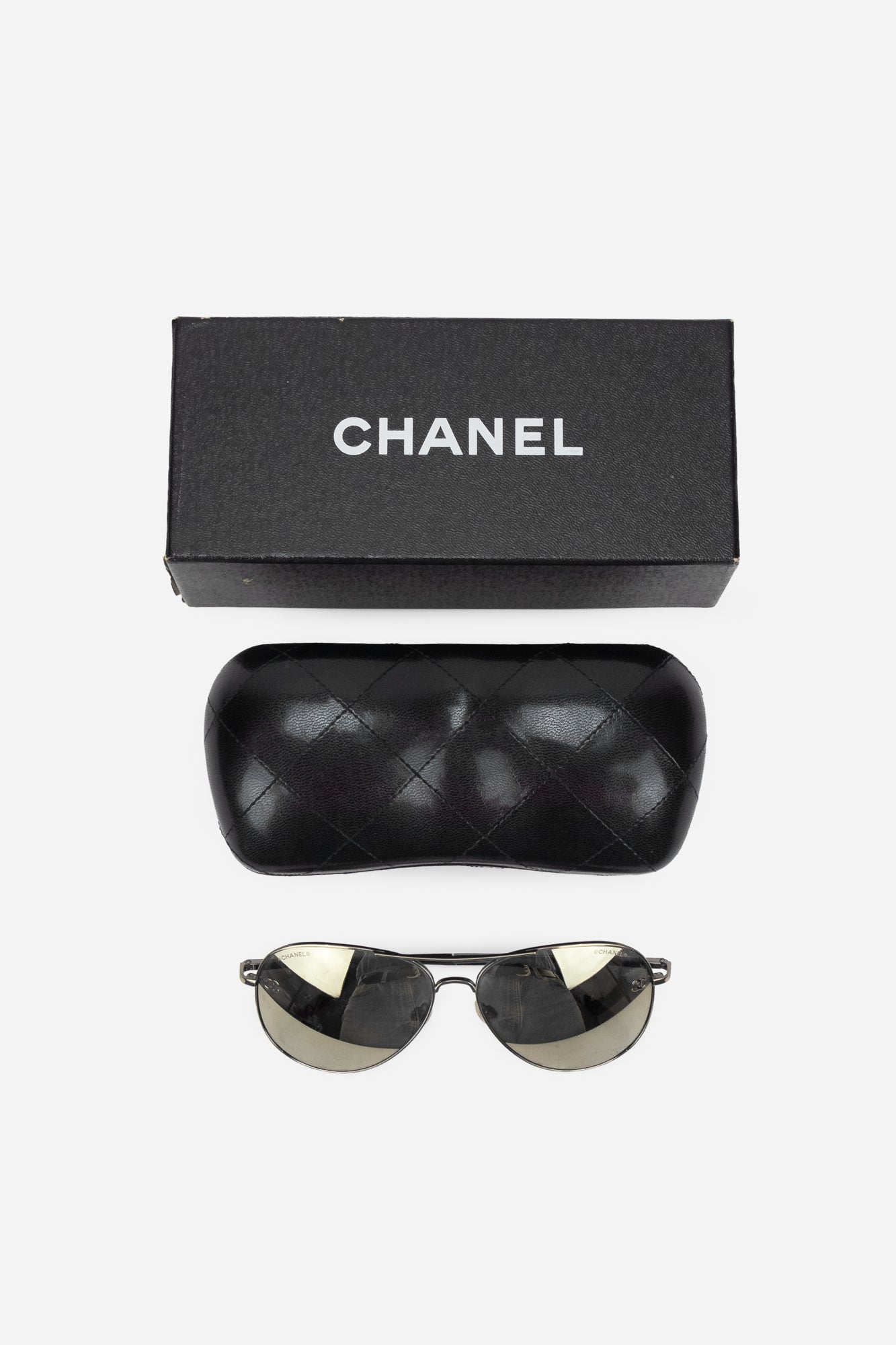 Metallic Pilot Aviators Sunglasses