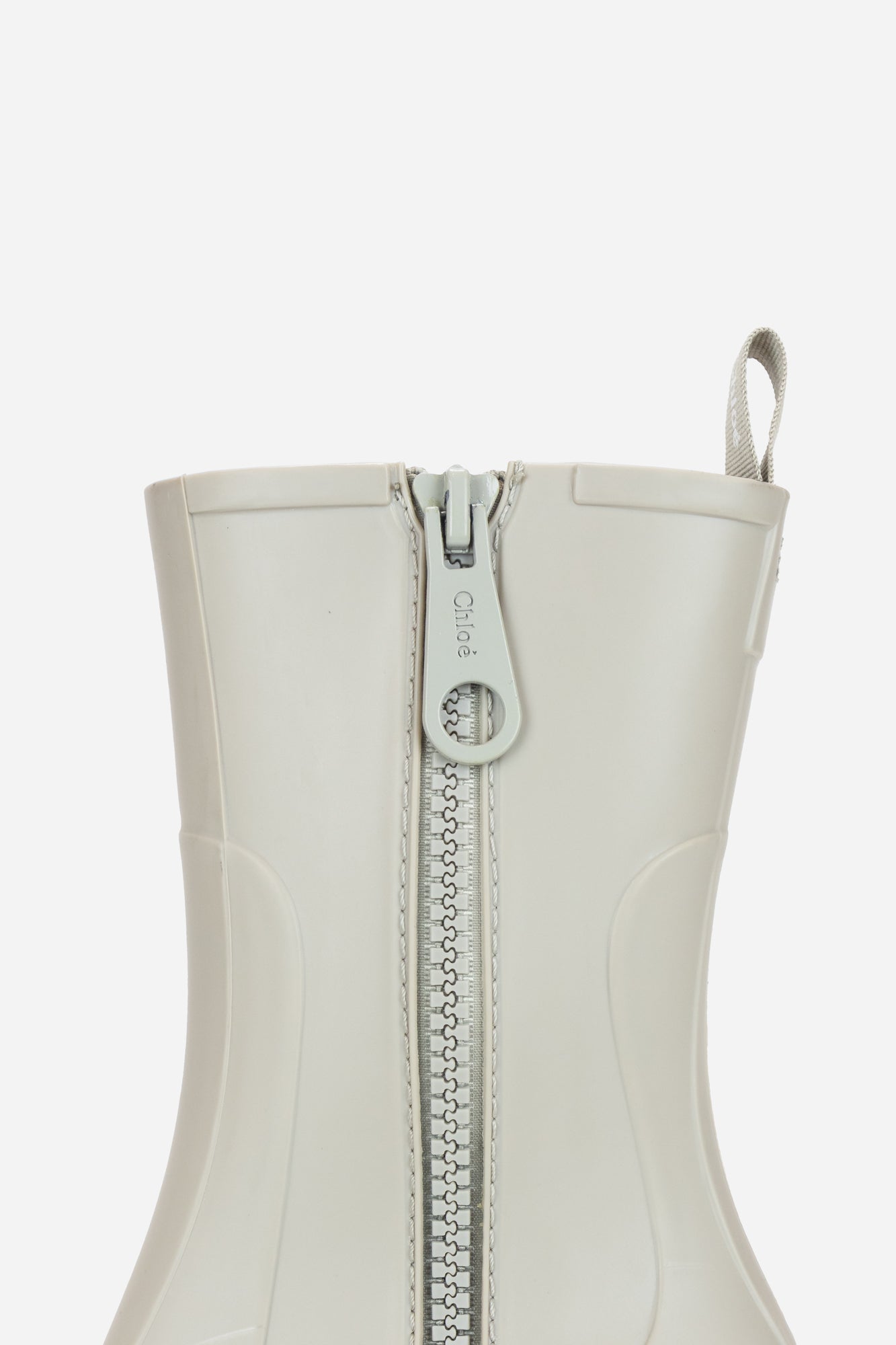 Taupe Rubber Rain Boots