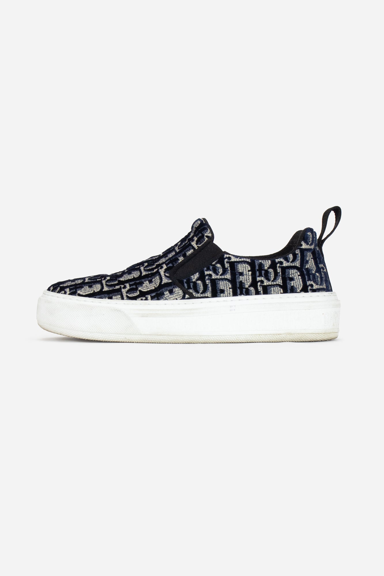 Blue Solar Oblique Sneakers