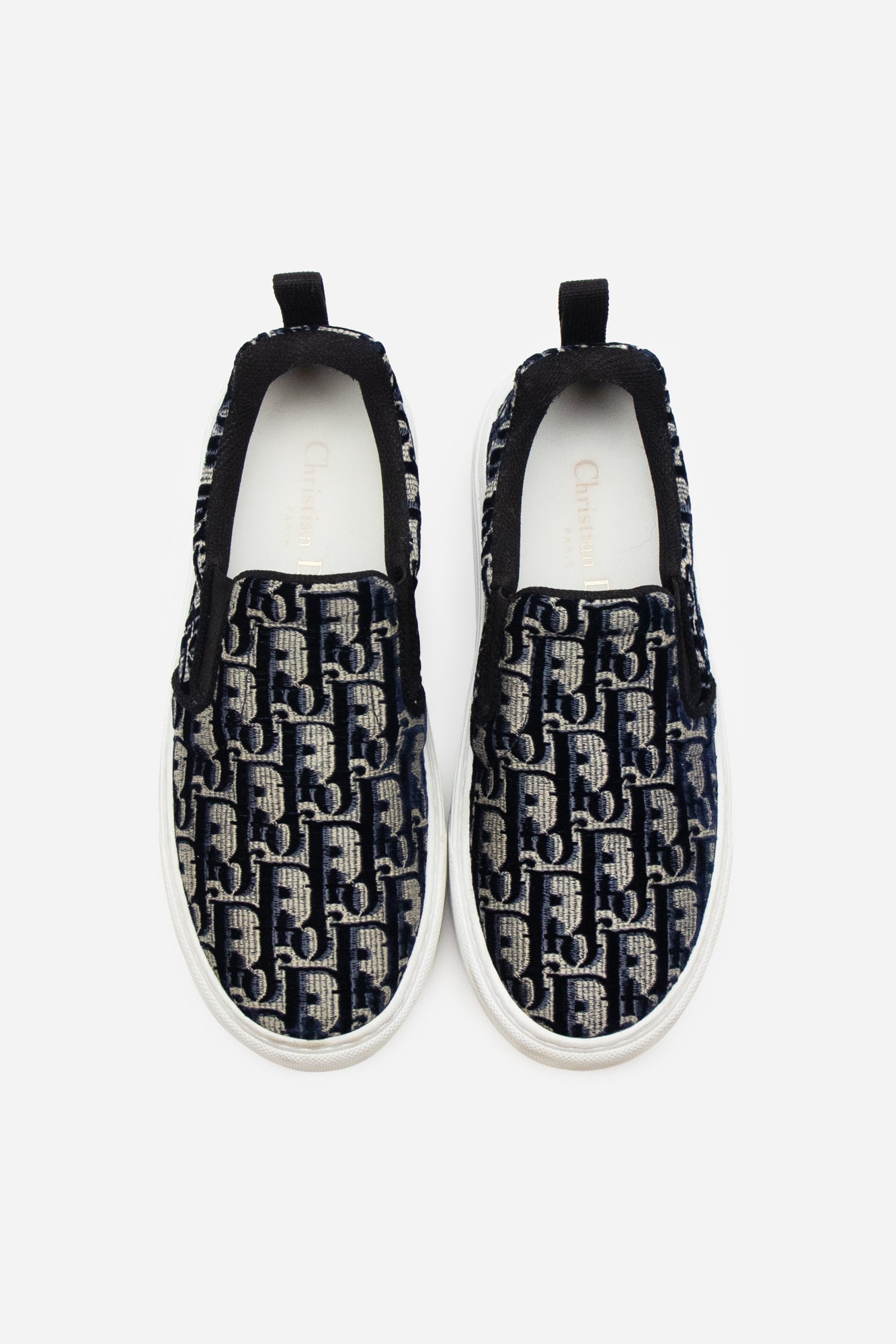 Blue Solar Oblique Sneakers