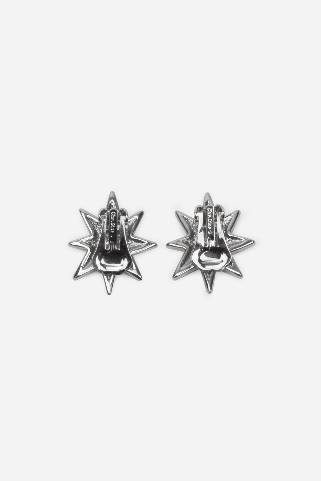 Diamond Crystal Clip-on Earrings