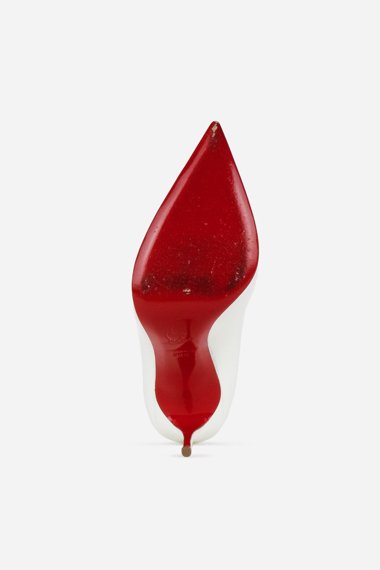 Latte patent pigalle follies 100mm pumps