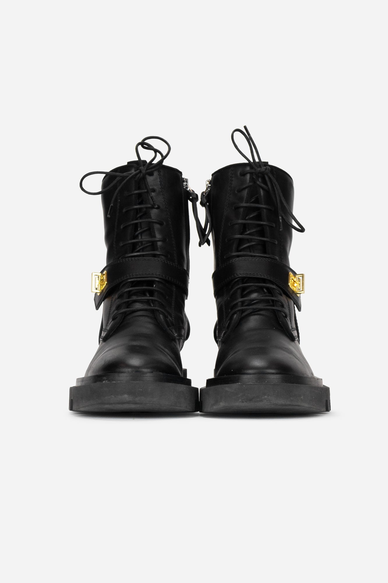 Black Eden Ankle Boots  Leather
