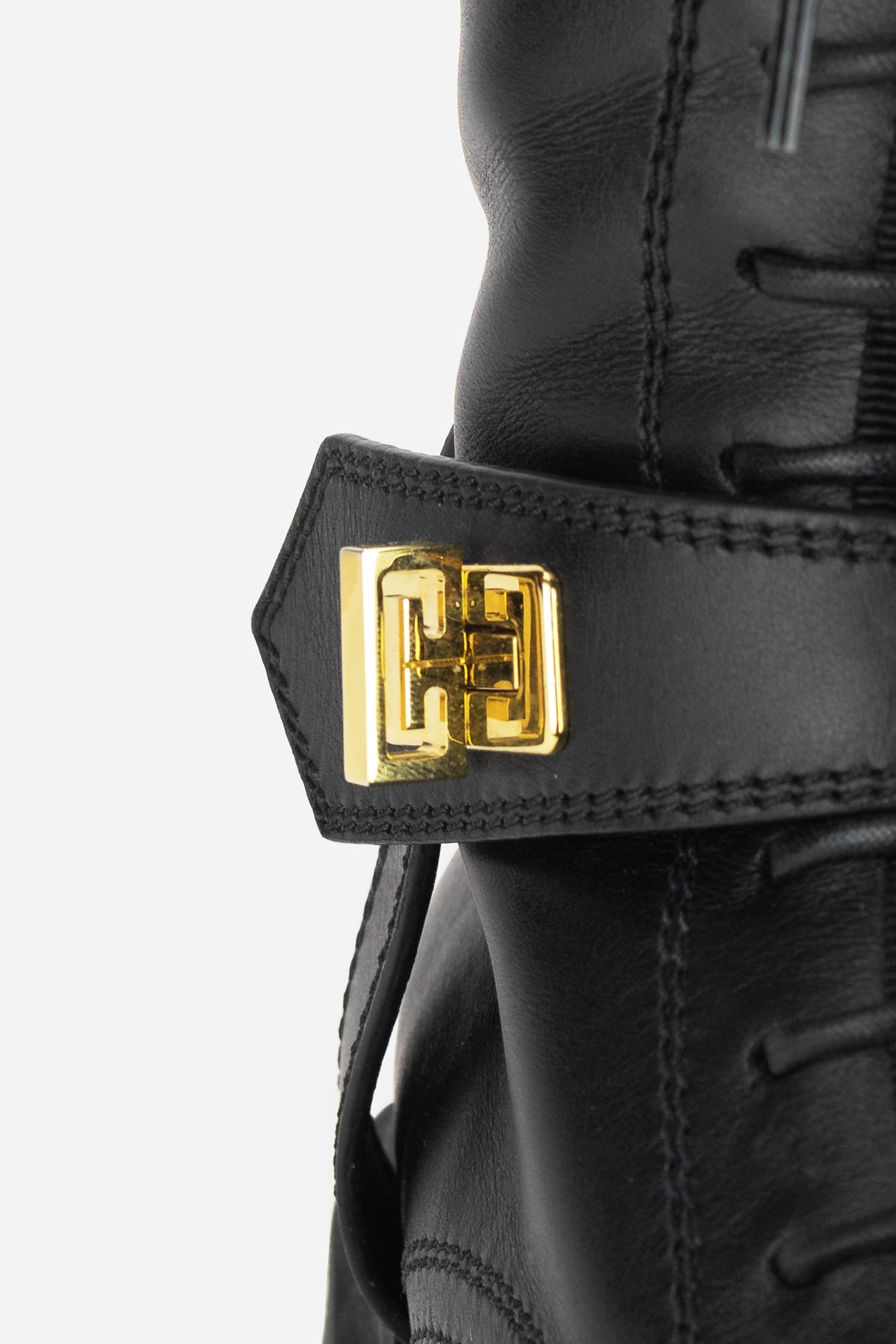 Black Eden Ankle Boots Leather
